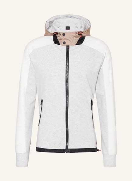 FIRE+ICE Hybrid-Jacke BILL, Farbe: HELLGRAU/ SCHWARZ/ WEISS (Bild 1)