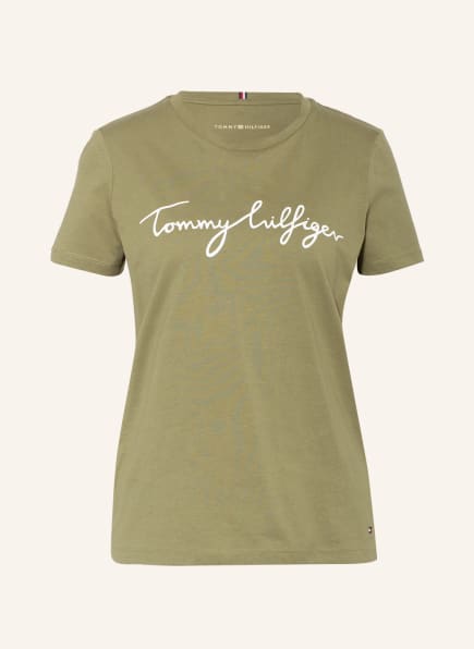 TOMMY HILFIGER T-Shirt, Farbe: OLIV (Bild 1)