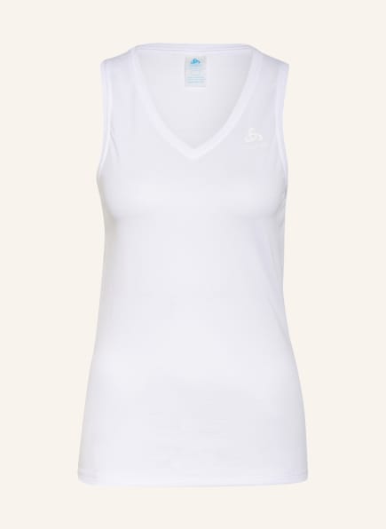 odlo Funktionswäsche-Top ACTIVE F-DRY LIGHT ECO, Farbe: WEISS (Bild 1)