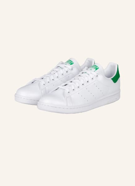 adidas Originals Sneaker STAN SMITH, Farbe: WEISS/ GRÜN (Bild 1)
