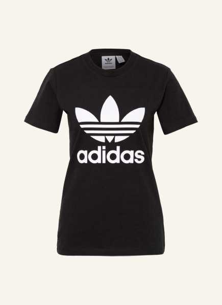 adidas Originals T-Shirt ADICOLOR CLASSICS, Farbe: SCHWARZ/ WEISS (Bild 1)