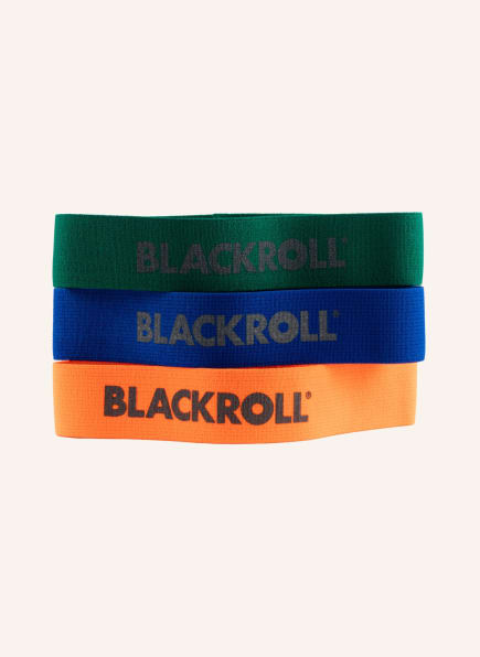 BLACKROLL Set of 3 fitness bands LOOP BAND, Color: BLUE/ GREEN/ ORANGE (Image 1)