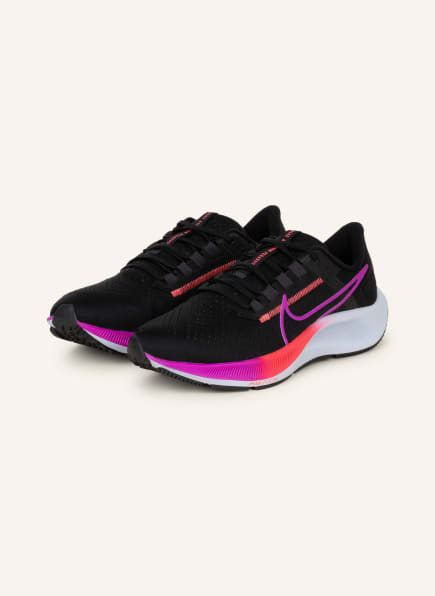Nike Laufschuhe AIR ZOOM PEGASUS 38, Farbe: SCHWARZ/ LILA (Bild 1)