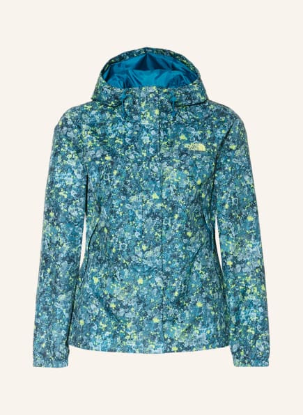THE NORTH FACE Outdoor jacket ANTORA, Color: LIGHT GREEN/ BLUE (Image 1)