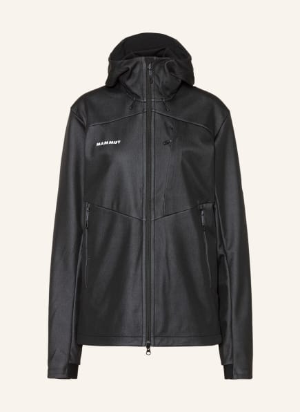 MAMMUT Softshell jacket ULTIMATE VII, Color: BLACK (Image 1)