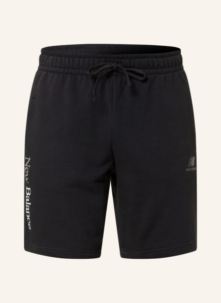 new balance Sweat shorts ESSENTIALS CELEBRATE, Color: BLACK (Image 1)