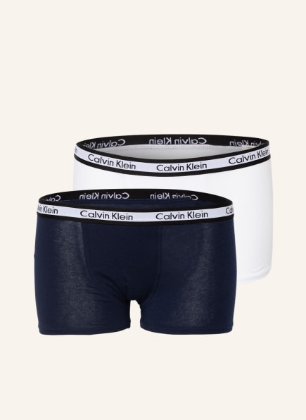Calvin Klein 2er-Pack Boxershorts MODERN COTTON, Farbe: DUNKELBLAU/ WEISS (Bild 1)