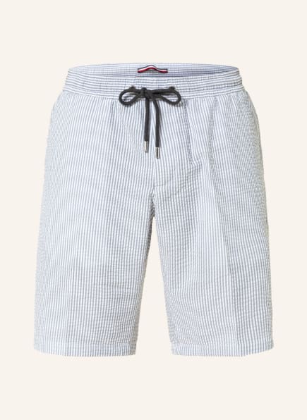 TOMMY HILFIGER Shorts HARLEM Relaxed Tapered Fit, Farbe: HELLBLAU/ WEISS (Bild 1)