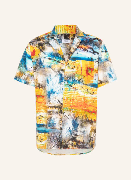 PAUL Resorthemd Comfort Fit, Farbe: BLAU/ DUNKELGELB/ WEISS (Bild 1)