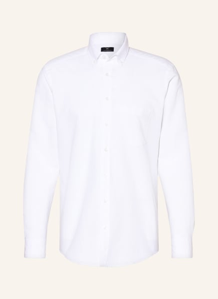 STROKESMAN'S Hemd Modern Fit mit Leinen, Farbe: WEISS (Bild 1)