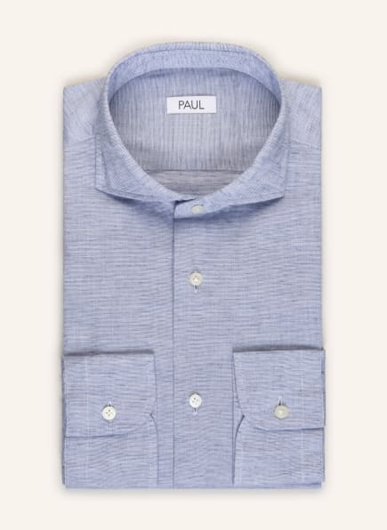 PAUL Koszula slim fit , Kolor: BIAŁY/ GRANATOWY (Obrazek 1)