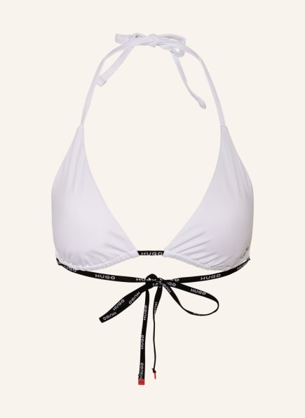 HUGO Triangle bikini top PURE, Color: WHITE (Image 1)