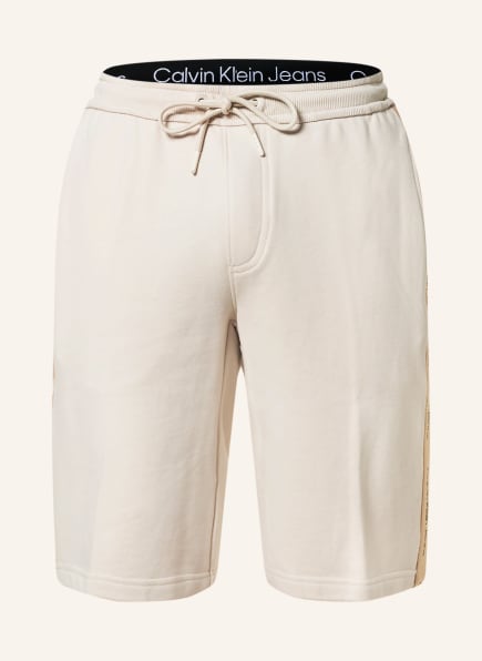 Calvin Klein Jeans Sweatshorts , Farbe: CREME (Bild 1)