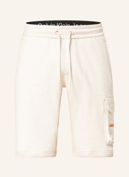 Calvin Klein Jeans Sweatshorts, Farbe: CREME (Bild 1)