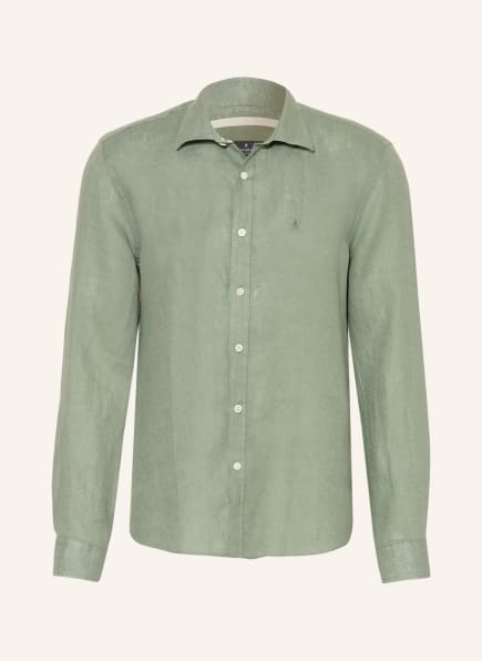 RAGMAN Leinenhemd Regular Fit, Farbe: OLIV (Bild 1)