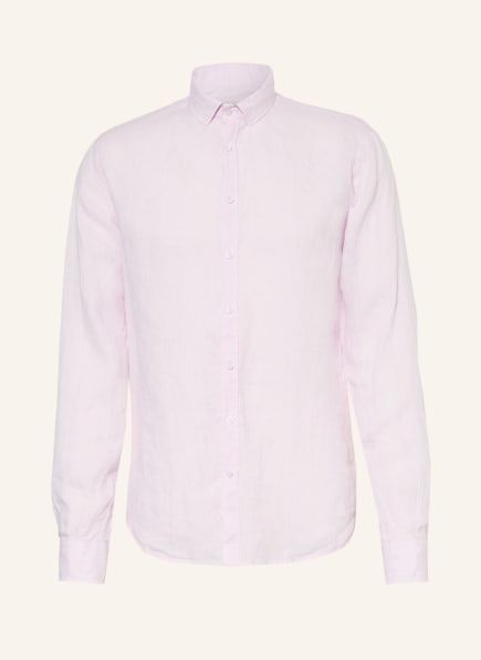 Q1 Manufaktur Leinenhemd SANDRO Slim Relaxed Fit, Farbe: HELLROSA (Bild 1)