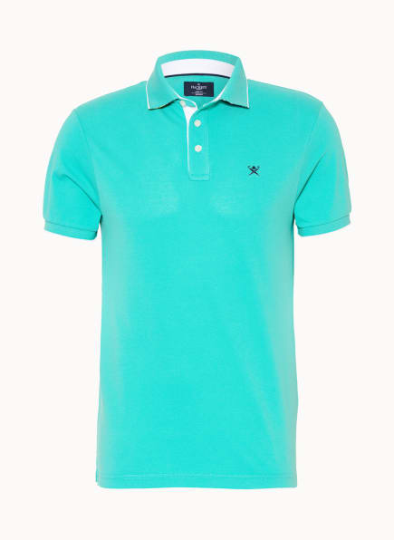 HACKETT LONDON Piqué-Poloshirt Slim Fit , Farbe: TÜRKIS (Bild 1)