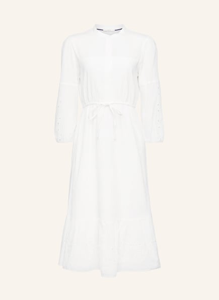 ESPRIT Kleid mit 3/4-Arm, Farbe: ECRU/ WEISS (Bild 1)