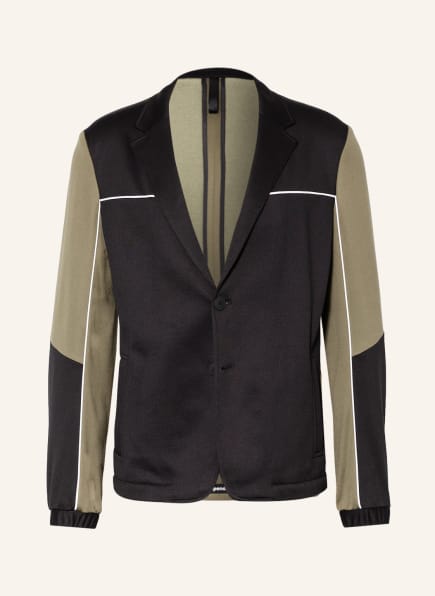 strellson Sweatsakko DANNI-J Regular Fit, Farbe: SCHWARZ/ OLIV (Bild 1)