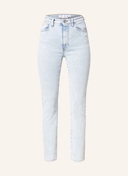 Off-White Skinny jeans , Color: 4001 LIGHT BLUE/WHITE (Image 1)