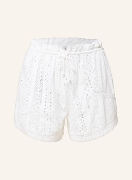 POLO RALPH LAUREN Shorts aus Lochspitze , Farbe: WEISS (Bild 1)