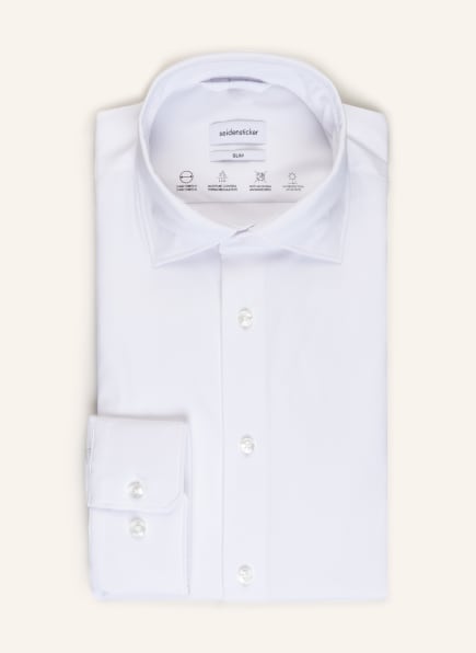 seidensticker Hemd Slim Fit, Farbe: WEISS (Bild 1)