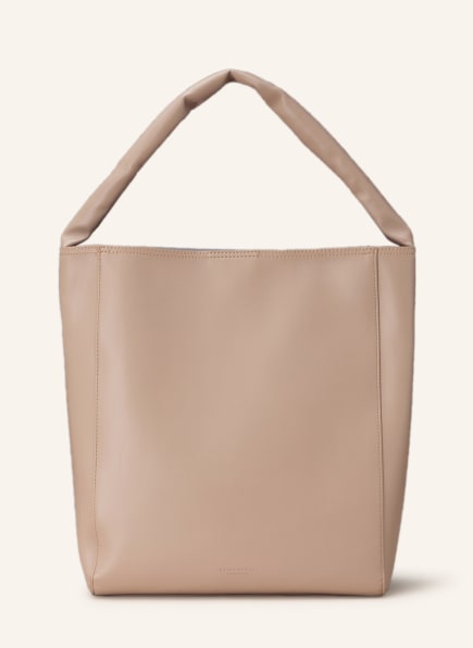 SEIDENFELT Hobo-Bag, Farbe: BEIGE (Bild 1)