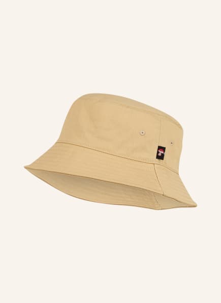 light brown bucket hat