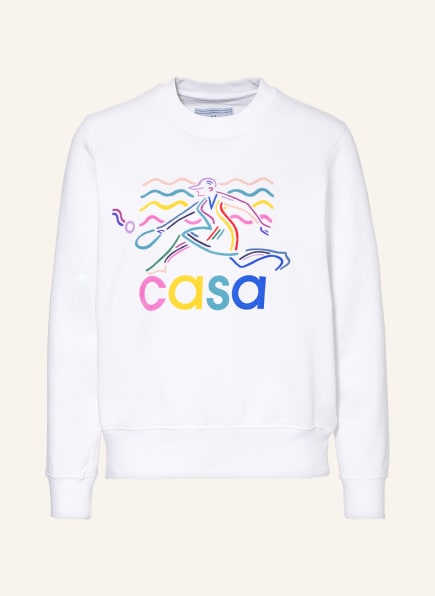 Casablanca Sweatshirt, Farbe: WEISS/ BLAU/ GELB (Bild 1)