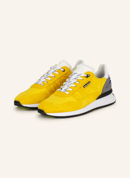 Floris van Bommel Sneakers, Color: YELLOW/ GRAY (Image 1)