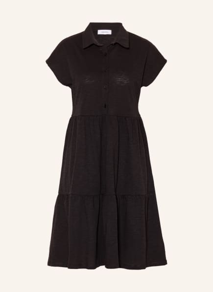 darling harbour Jersey dress, Color: BLACK (Image 1)