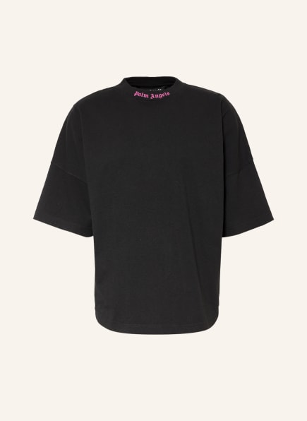 Palm Angels T-shirt, Color: BLACK/ FUCHSIA (Image 1)