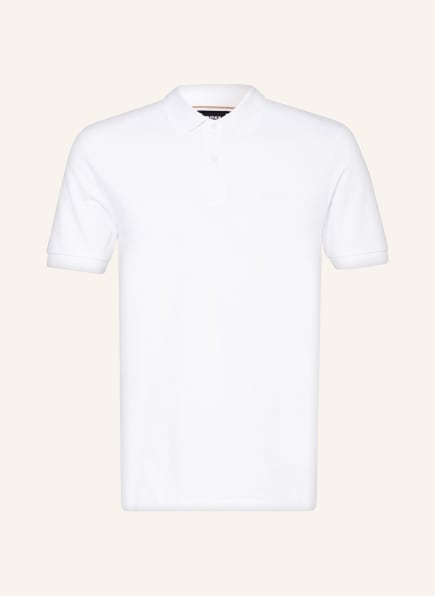 BOSS Piqué polo shirt PALLAS regular fit, Color: WHITE (Image 1)