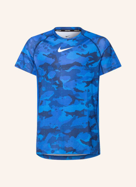 Nike T-Shirt DRI-FIT, Farbe: BLAU/ DUNKELBLAU (Bild 1)