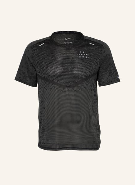 Nike T-Shirt DRI-FIT ADV RUN DIVISION TECHKNIT , Farbe: SCHWARZ/ DUNKELGRAU (Bild 1)