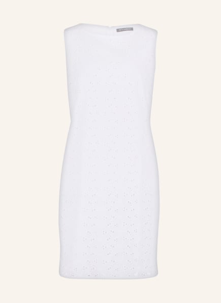Betty Barclay Dress with broderie anglaise, Color: WHITE (Image 1)