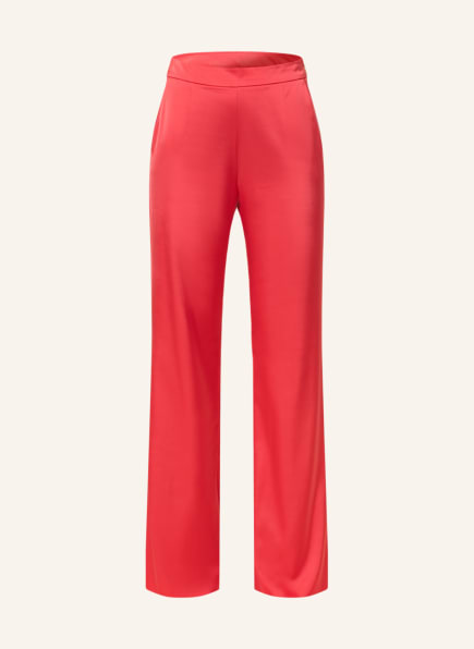 red wide leg jeans