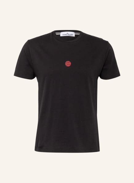STONE ISLAND T-shirt, Color: BLACK (Image 1)