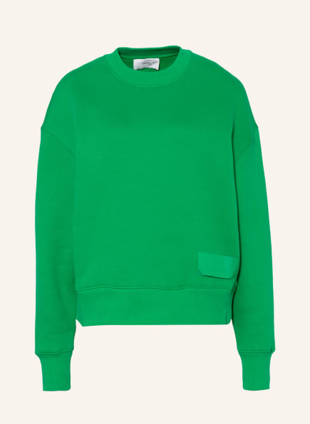 AMI PARIS Oversized-Sweatshirt, Farbe: GRÜN (Bild 1)