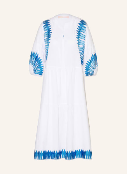VALÉRIE KHALFON Kleid AIMY mit 3/4-Arm, Farbe: WEISS (Bild 1)