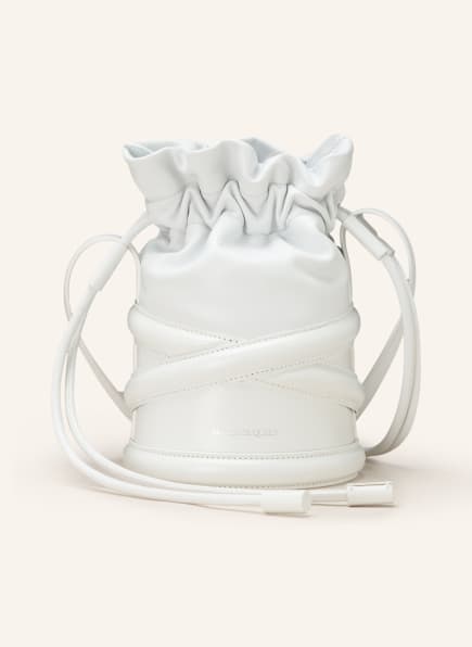 Alexander McQUEEN Pouch bag SOFT CURVE, Color: WHITE (Image 1)