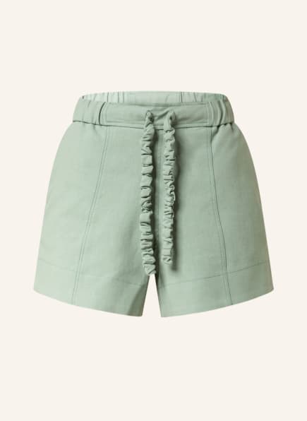 GANNI Shorts, Farbe: HELLGRÜN (Bild 1)