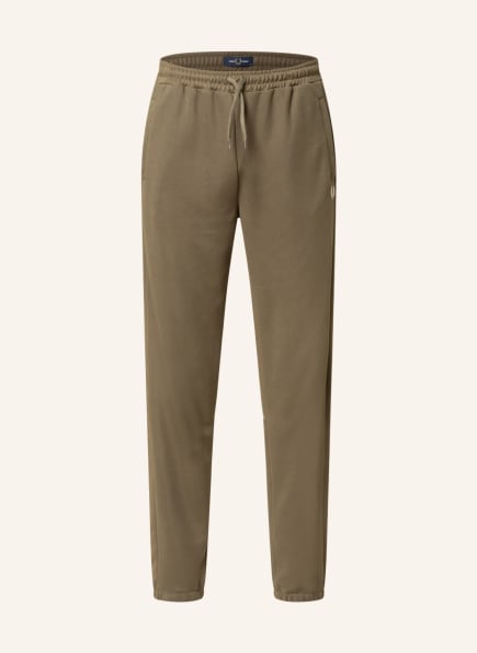FRED PERRY Trousers in jogger style , Color: KHAKI (Image 1)