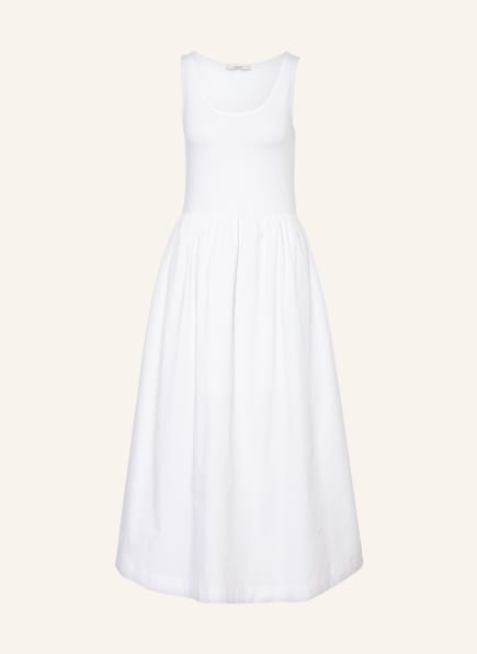 ESPRIT Sukienka z mieszanki materiałów, Kolor: BIAŁY (Obrazek 1)