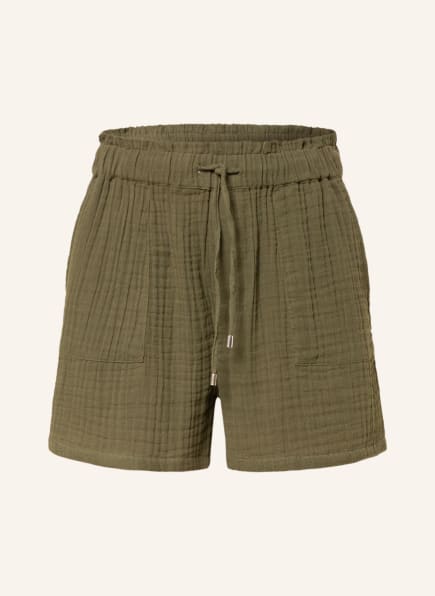 MRS & HUGS Musselinshorts, Farbe: KHAKI (Bild 1)