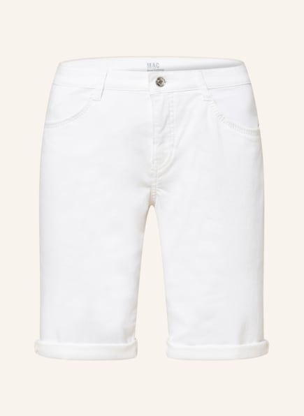 MAC Jeansshorts SHORTY, Farbe: D010 WHITE DENIM (Bild 1)
