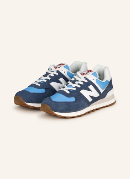 new balance Sneakers 574, Color: DARK BLUE/ WHITE/ BLUE (Image 1)