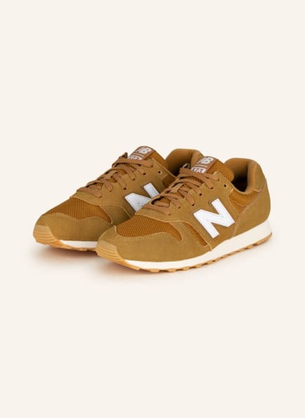 new balance Sneakers 373, Color: CAMEL/ WHITE (Image 1)