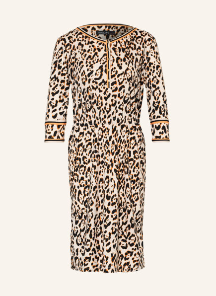 MARC CAIN Dress with 3/4 sleeve, Color: 209 sandy beige (Image 1)