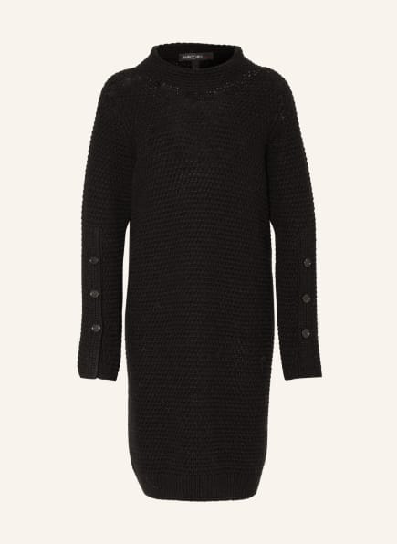 MARC CAIN Knit dress with alpaca , Color: 900 BLACK (Image 1)